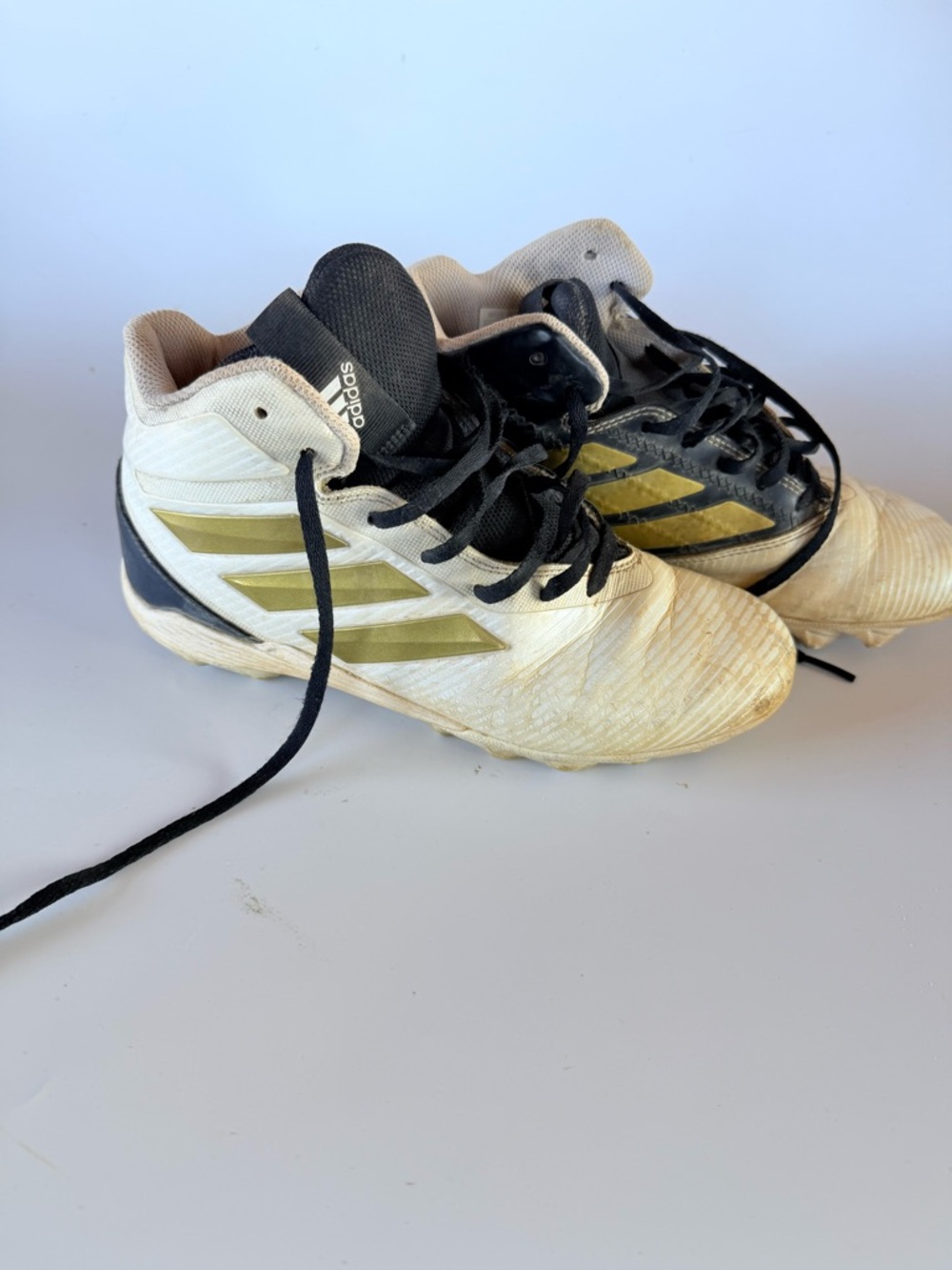 Adidas baseball football athletic cleats size 5